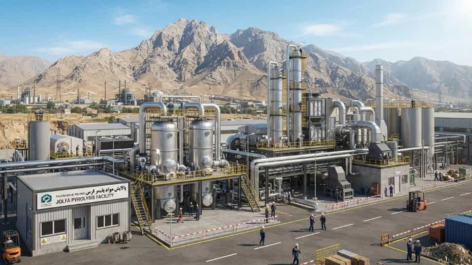 طراحی سفارشی خطوط پیرولیز متناسب با ظرفیت تولید در جلفا